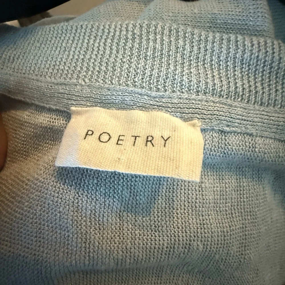 Poetry Lagenlook Linen Lightweight Top Size 18 - Picture 4 of 5